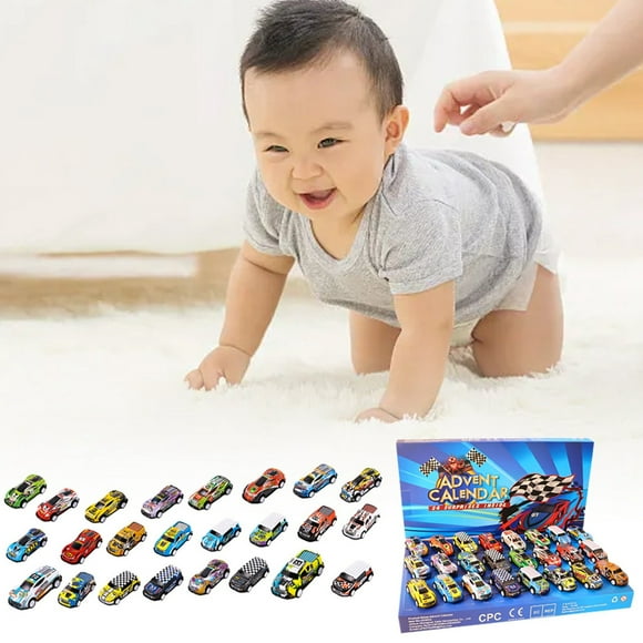 Easter Unleash The Thrill: Advent Calendar Set With Surprise Toy Cars Christmas Countdown " Up The Excitement: Surprise Toy Car Blind Set 24 Days Of Racing Countdown to Christmas Calendar Surprise