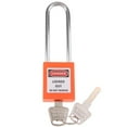 thumbnail image 2 of Candado de Seguridad Zulema Con Llave Grillete 3 Pulgadas Naranja, 2 of 8