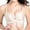 Beige, variant on BYHONG Women's Sexy Comfortable Breathable Bra Smooth Lace Pull B Converged and Adjustable Bra Bars for Women Beige 80