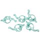 thumbnail image 2 of Mini Binder Clips, Paper Clips, Thickened Professional Stationary Tool Office Supplies For Office School ANGGREK Metal Clip, 2 of 7