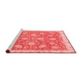 thumbnail image 2 of Ahgly Company Machine Washable Indoor Rectangle Oriental Red Traditional Area Rugs, 7' x 10', 2 of 4