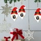 thumbnail image 4 of Juego de 26 adornos colgantes acrílicos navideños con diseño de Papá Noel | Adornos navideños DIY para decorar la puerta de la pared o la fiesta en casa | Manualidades navideñas para regalar, 4 of 6