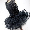 thumbnail image 2 of BEADCEST 1Pcs Robe de Princesse pour Chien TP Noir pour Costume d'Animal et Tenue de Fête, 2 of 8