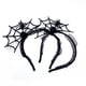 thumbnail image 3 of Banda para el pelo del diablo de Halloween, decoración de fiesta de Halloween, telaraña, bruja, baile, diadema, accesorios para fotos, fantasma, Festival, cabeza de murciélago, aro, 3 of 4