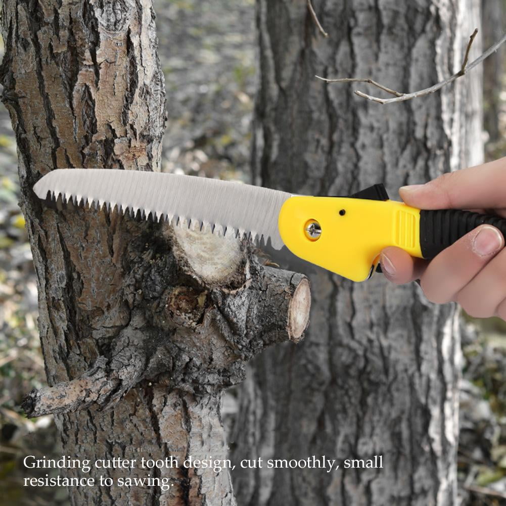 LYUMO Pruning Gardening Saw, Multifunctional Folding Hand Saw Cutting ...