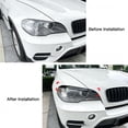 thumbnail image 4 of X5 E70 2008-2013 Fade Proof Front Headlight Eyebrow Trim, 4 of 8