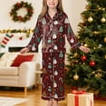 thumbnail image 2 of Gubotare Christmas Pajamas for Kids Little Big Boys Pajamas Long Sleeve and Pants Soft Nighty Pjs 2PCS Sleepwear Set Size 9-10 (Coffee,9-10 Years), 2 of 9