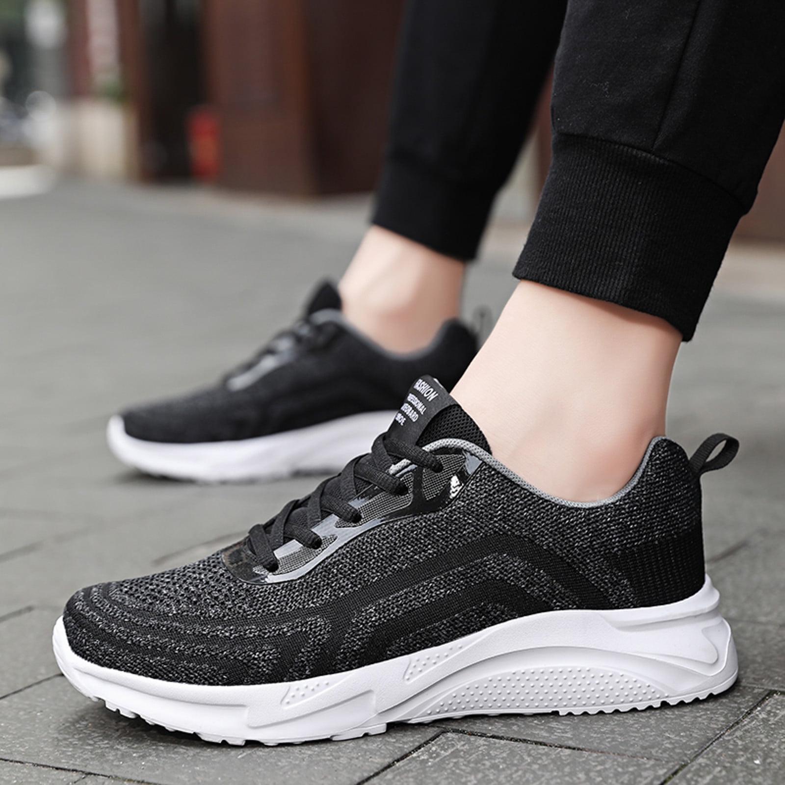 Black sneaker boots mens deals