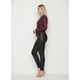 thumbnail image 2 of Pantalón skinny satinado Negro extra grande, 2 of 2