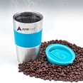 thumbnail image 3 of AdirChef 15 oz Crystal Blue Stainless Steel Travel Mug, 3 of 3