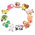 thumbnail image 4 of Suodoka 11‑Pack 3D Animal Fridge Magnets – Strong Magnet, Vivid Zodiac Designs, Glossy Silicone, Kids Learning Toy, 4 of 8