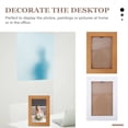 thumbnail image 5 of OATIPHO 2Pcs Premium Wooden Picture Frame Decor with Stable Structure for Indoor Photo and Painting Display, 5 of 8