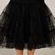 thumbnail image 5 of Falda tutú retro sin aros para mujer, color negro, para cosplay, baile, boda, talla XL, 5 of 8