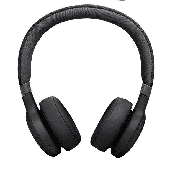 Open Box JBL JBLLIVE670NCBLKAM Wireless On-Ear Headphones with True Adaptive Noise Cancelling - Black