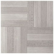 Achim Home Furnishings Nexus Vinyl Floor Tile, Ash Parquet, 80 Pack