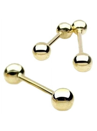 24k gold tongue ring deals
