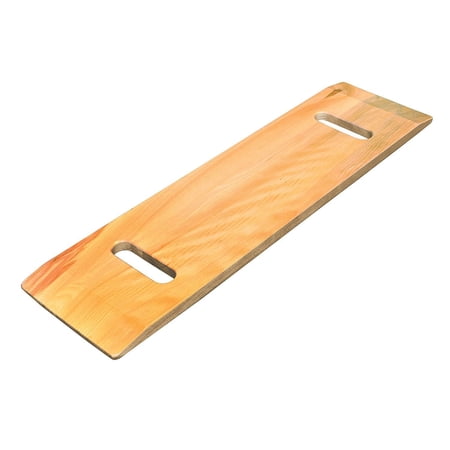 BodyHealt Wooden Transfer Slide Board - 300Lb Weight Capacity - Wheelchair Transfer Board