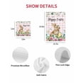 thumbnail image 7 of Easter Kitchen Dish Towels for Drying Dishes Set of 3, Spring Watercolor Bunny Eggs Flower Leaf Pink Plaid Waffle Weave Microfiber Hand Tea Bathroom Towels Quick Dry & Absorbent Towel 12x12, 7 of 7