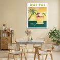 thumbnail image 2 of Stupell Industries Tropical Mai Tai Recipe Canvas Wall Art design by Brett Blumenthal, 30 x 24, 2 of 7