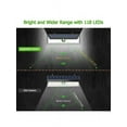 thumbnail image 3 of Waterproof 118 LED Solar Lamp Outdoor Garden Yard Motion PIR Sensor Wall Light, 3 of 8