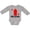 AC-Heather Grey, variant on Inktastic Ketchup Lover Funny Boys or Girls Long Sleeve Baby Bodysuit