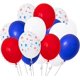 thumbnail image 1 of 48 globos de látex de estrellas rojas, azules y blancas, 12.0 in JFHHH pequeña, 1 of 5