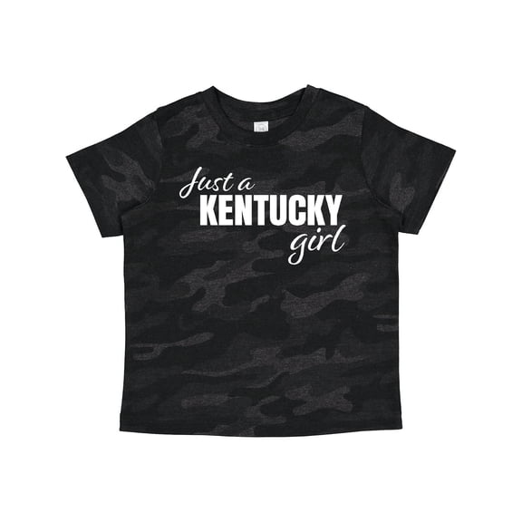Inktastic Just a Kentucky Girl Born and Raised Girls Toddler T-Shirt