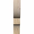 thumbnail image 2 of 4"W x 12"D x 20"H Ridgewood Rough Sawn Corbel, Douglas Fir, 2 of 9