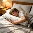thumbnail image 3 of Long Body Pillow for Side Sleepers, Cotton Leg Support Cushion for Bed Rest, 3 of 5