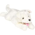 thumbnail image 1 of Chiot de 10 Po - Blanc, Couché, Marionnette Animale, 1 of 1