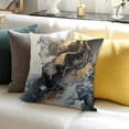 thumbnail image 3 of Creowell Marble Gold Detailed Pillow Cushion Case for Home Sofa Decor 20x20in, 3 of 5