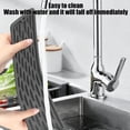 thumbnail image 5 of Aoznliie Kitchen Sink Mat, Silicone Drainage Mat for Countertop with Raised Grooves, Skidproof Dish Drying Mat for Kitchen Bar, 14x4in, 5 of 7