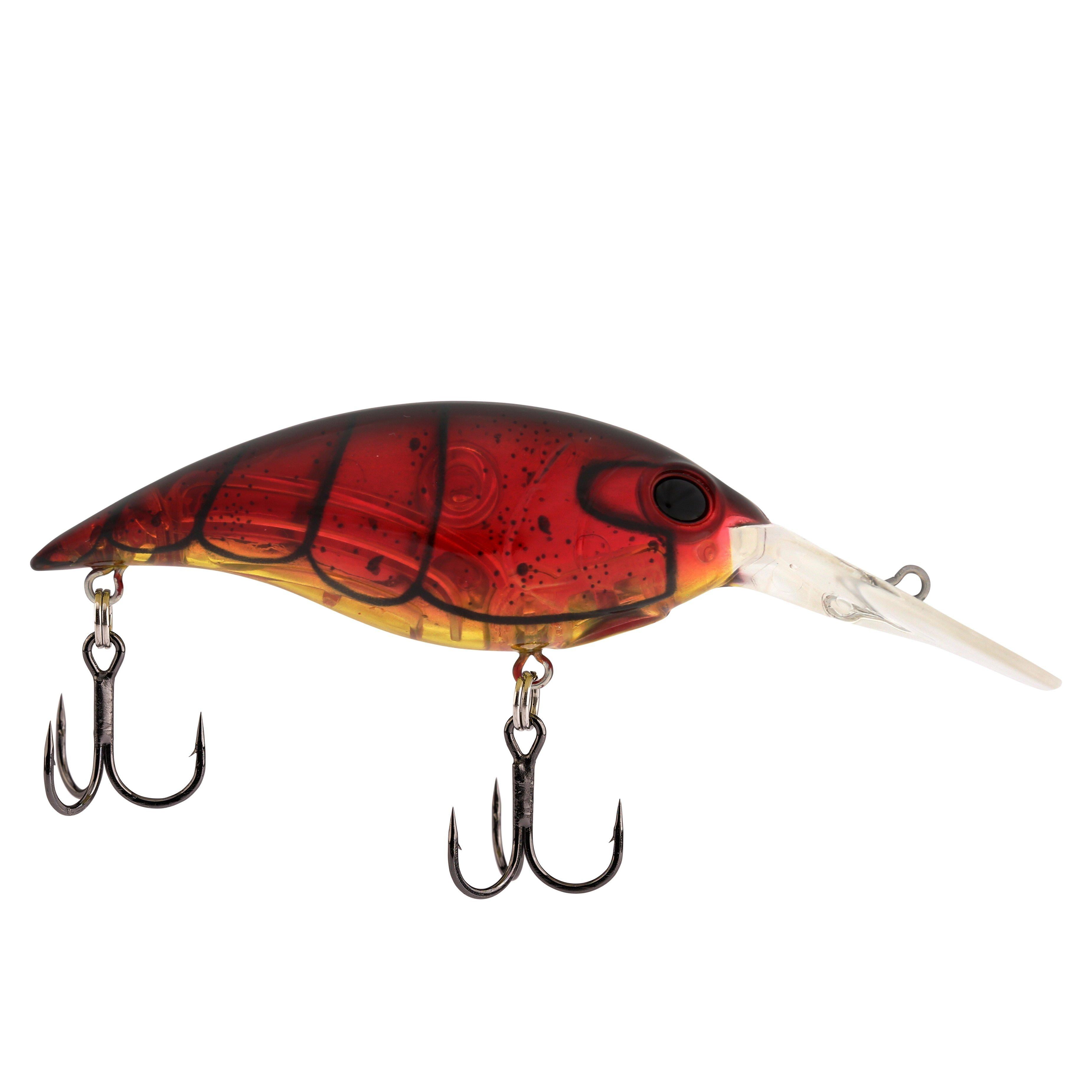 (2 pack) Berkley Money Badger, 6.25, Ghost Red Craw