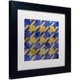 thumbnail image 2 of Trademark Fine Art "Houndstooth III" Canvas Art by Color Bakery White Matte, Black Frame, 2 of 4