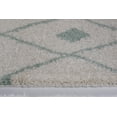 thumbnail image 3 of Ladole Rugs Trellis-Dots Pattern Soft Durable Innovatie Area Rug Carpet in Ivory-Water Green, 3 of 4