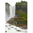 thumbnail image 2 of Lord, Fred 13x18 White Modern Wood Framed Museum Art Print Titled - Canada, Ontario,Tourists at Niagara Falls, 2 of 4