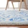 thumbnail image 4 of SAFAVIEH Metro Denica Floral Area Rug, Ivory/Blue, 4' x 6', 4 of 5