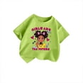 thumbnail image 3 of WOYY Big Girls Graphic T Shirt Cartoon Print Short Sleeve T-Shirt Summer Tee, Sizes 3-14, 3 of 3