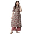 thumbnail image 3 of rytras Women Kurta with Palazzo Pant Set - Indian Ethnic Traditional Wear Kurta Set, 3 of 6