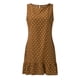 thumbnail image 4 of Vestidos largos Fnochy para mujer, vestido de verano en liquidación, moda, cuello redondo, sin mangas, lunares, suelto, vestido con volantes grandes, 4 of 7