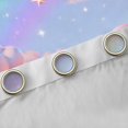 thumbnail image 4 of jejeloiu 3D Colorful Clouds Black Out Curtains,Multicolor Gradient Sky Curtains Pack of 2 (42x63 Each) For Girls Kids, 4 of 6