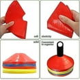thumbnail image 5 of 20 Soccer Cones Disc Cone Sets, Sports Speed And Agility Training Set, Used To Training Football, Basketball Athletes, 5 of 5