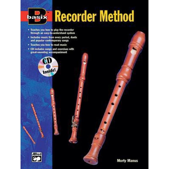 Pre-Owned Recorder Method (Basix, 14925 Book And CD) (Paperback) 0882847589 9780882847580