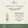 thumbnail image 2 of Aceite para Masaje Naturalness 1 Litro Bálsamo Profesional Romero árnica Mentol Alcanfor para Pierna, 2 of 6