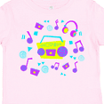 thumbnail image 4 of Inktastic '80s Boom Box Music Boys or Girls Toddler T-Shirt, 4 of 5