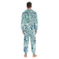 thumbnail image 4 of FORMRS Onesies Pajama for Adults Unisex Hoodie Winter Jumpsuit One Piece Sleepwear, Sizes S-2XL, Beautiful Leaves Pattern, 4 of 7