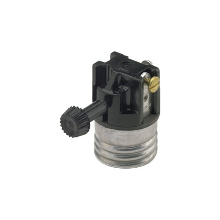 

Leviton Aluminum Medium Base Turn Knob Socket 1 pk