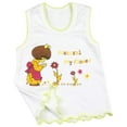 thumbnail image 2 of ToBeInStyle Girls' Pack of 4 Ultra-Soft Cotton Tank Tops w/ Ruffle Hem - Friend - 5 Years Old, 2 of 3