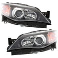 thumbnail image 4 of For 08-11 Impreza Sedan/Wagon Headlight Headlamp Head Light Lamp w/Bulb SET PAIR, 4 of 5