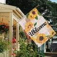 thumbnail image 3 of Spring Summer Sunflower Garden Flag 28x40 Inch Double Side for Outdoor Courtyard Garden Decor Flowers Welcome Holiday Flag for Outside Decoration, 3 of 6